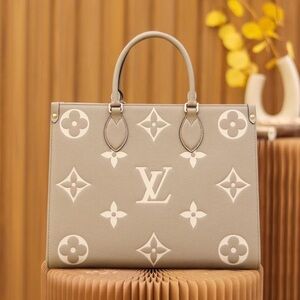 💝💝Louis Vuitton Onthego MM Empreinte Tote Bag